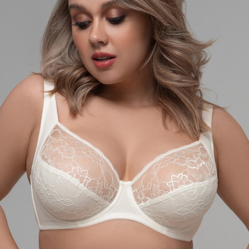 Cheap and lowest price 7 color underwear fashion plus size breathable and refreshing ladies bra lace