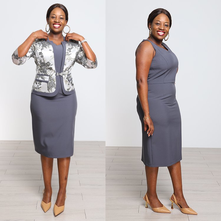 africa clothing winter sets for women plus size women's coats sets with dresses 2022 ladies church suit