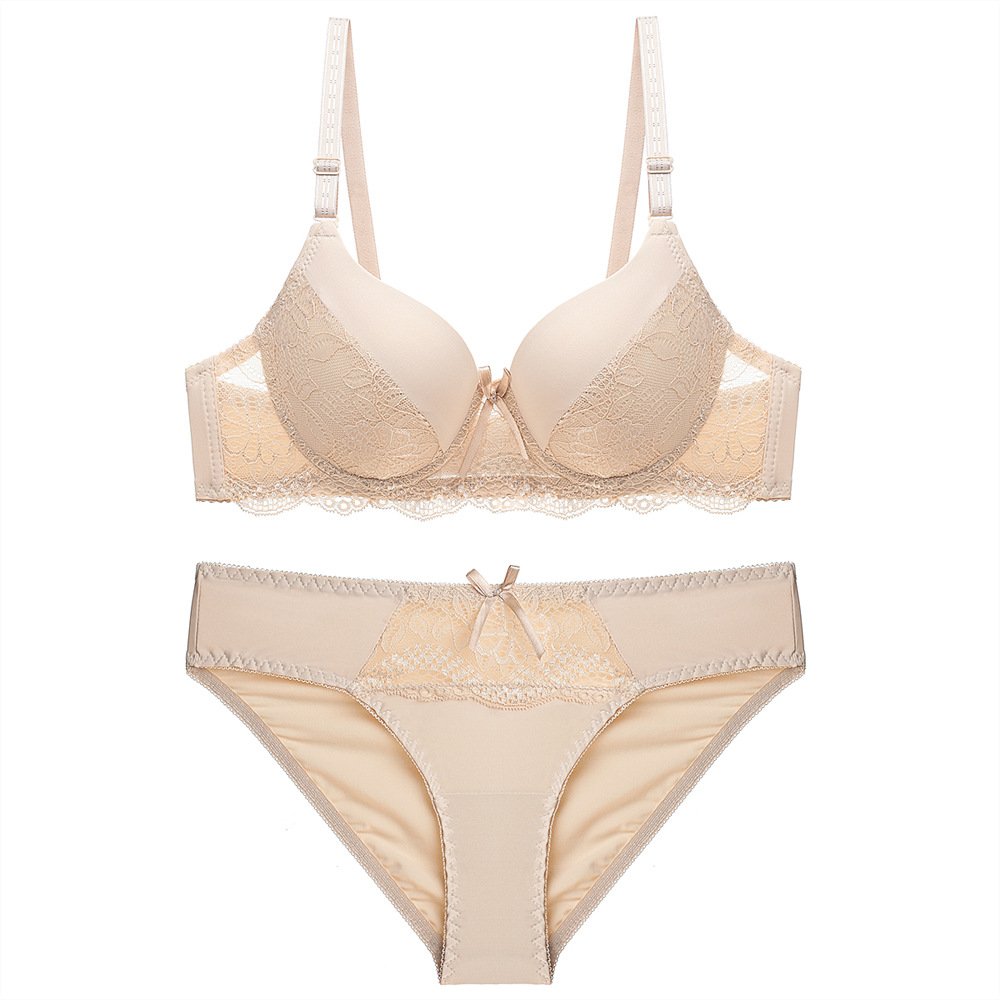 Luxury Underwear Ladies Intimates Bralette Women's Push Up Bra Set