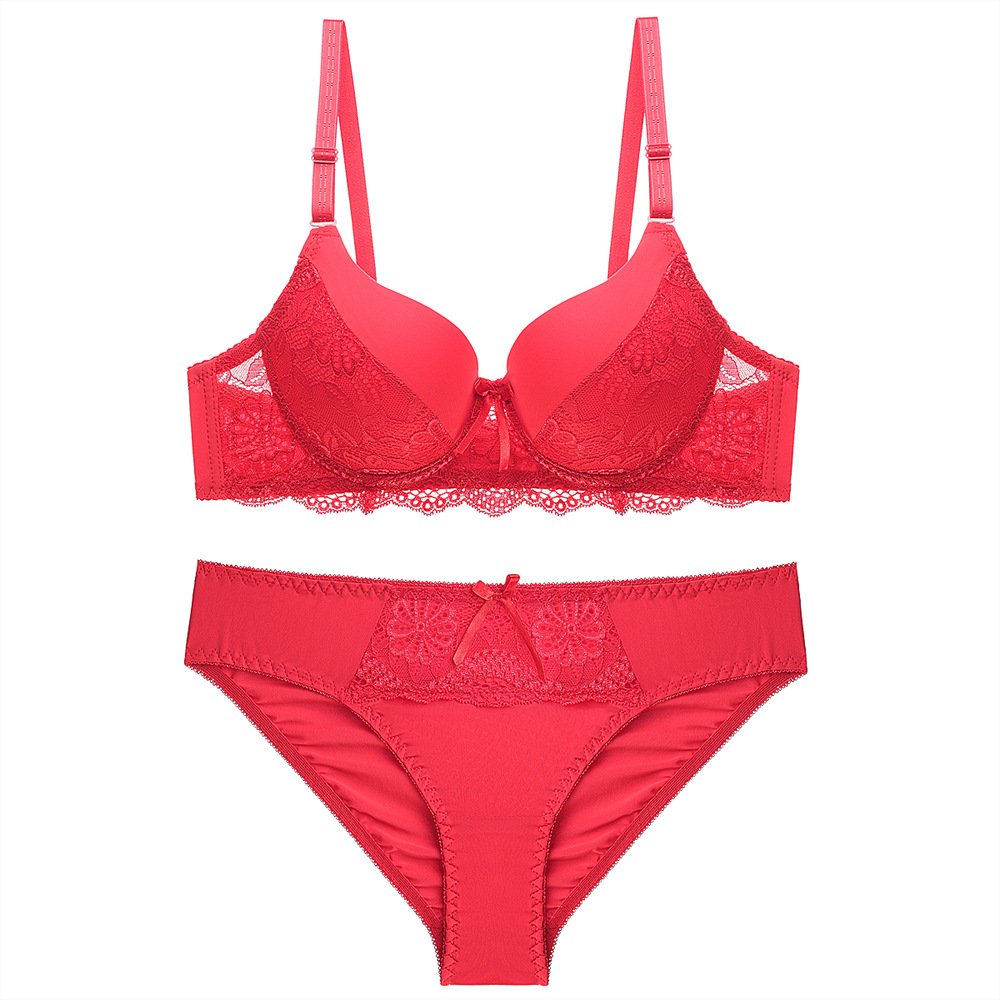 Luxury Underwear Ladies Intimates Bralette Women's Push Up Bra Set