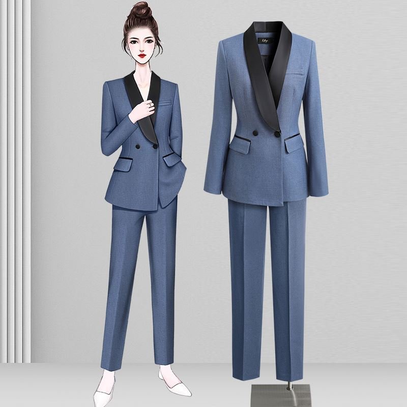 Niche design non-ironing suit women's 2023 new spring and autumn high-grade fried street professional tailored suit coat Spring