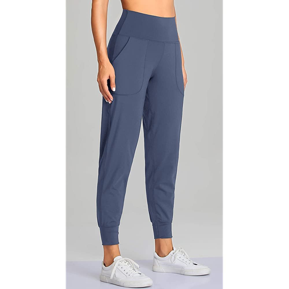 2021 Women's Joggers High Waist Yoga Pockets Sweatpants Sport Workout Pants
