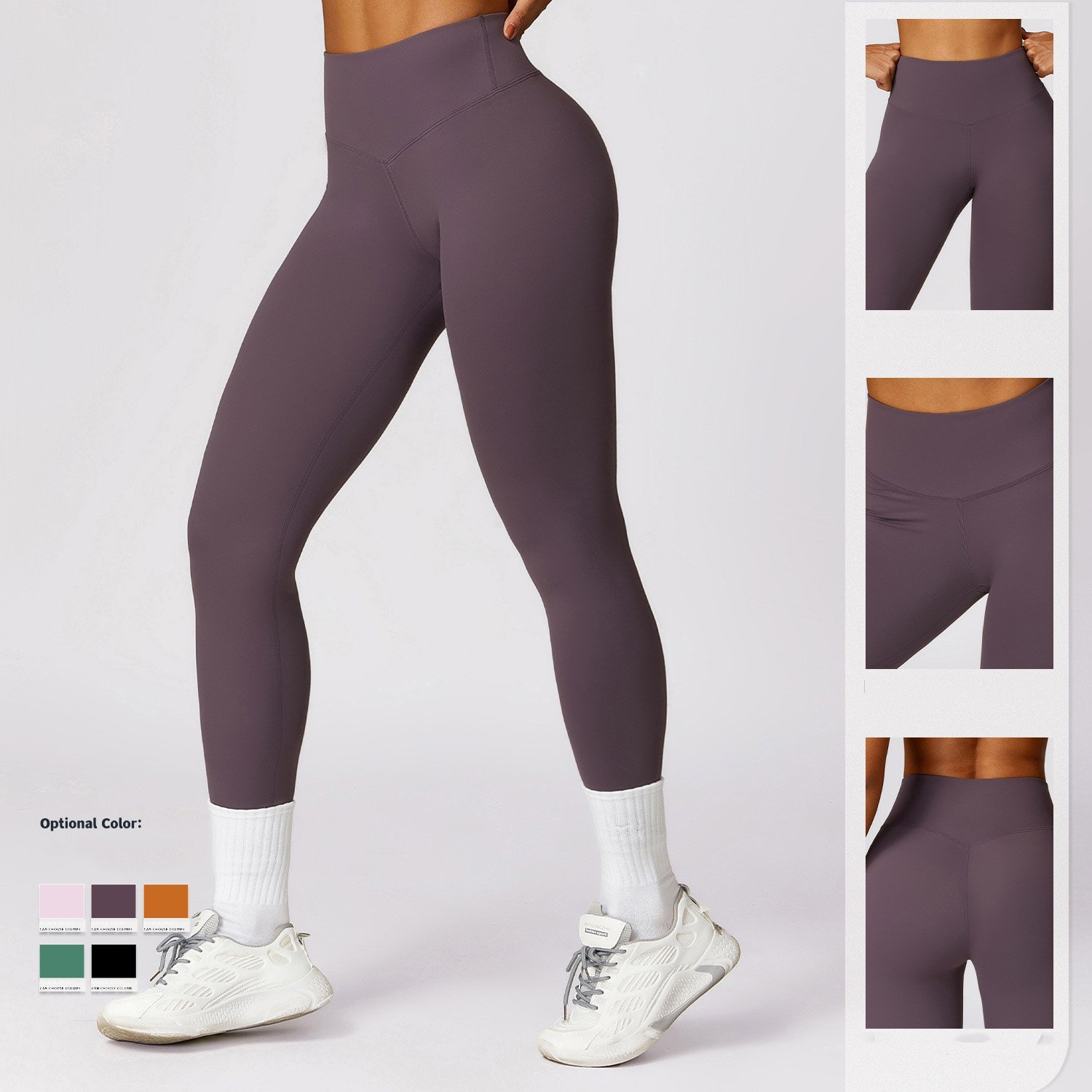 PASUXI Fitness Push Up Yoga Pants Sport Wear Women Tracksuit Cropped Top Leggings Gym Set Seamless Women Yoga Workout Set