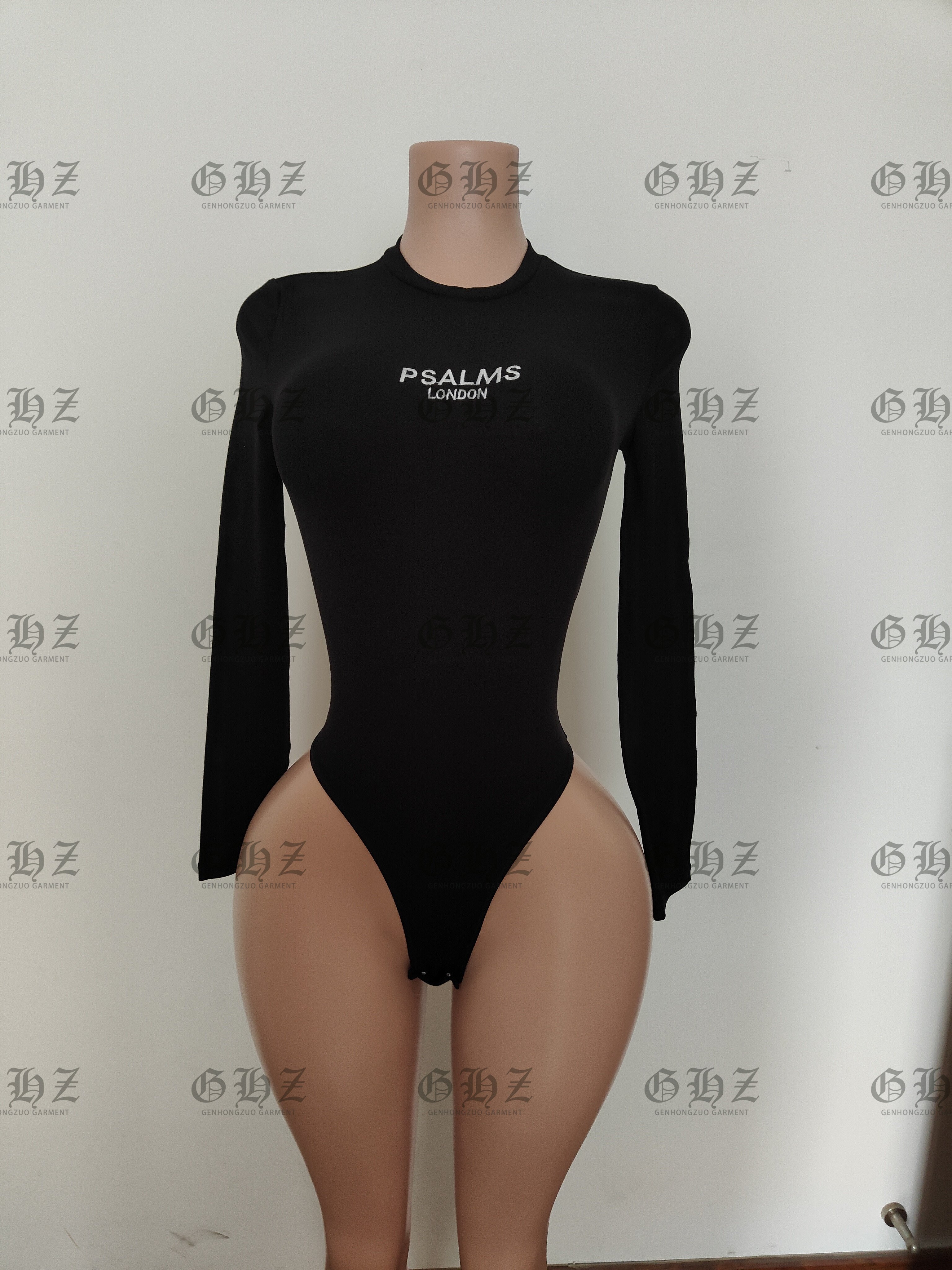 Clothing Manufacturer New arrivals Women's sets Romper Bodysuit long sleeve one-piece plus size crop top ribbed short set