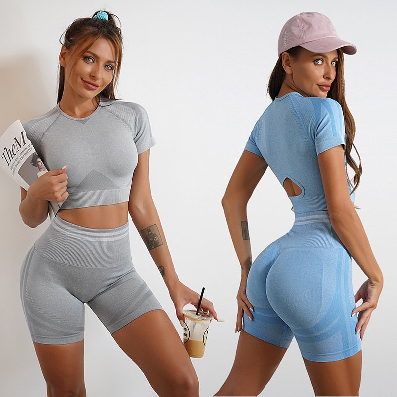 Factory girl's clothing unique dance Lesson women's gym clothes women yoga sports fitness set