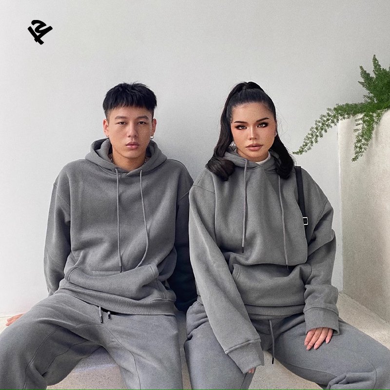 Os016 Custom Plus Size Women's Sets Streetwear Y2k Loungewear Women Set Two Piece Sweatpants Jogger And Hoodie Tracksuit Set