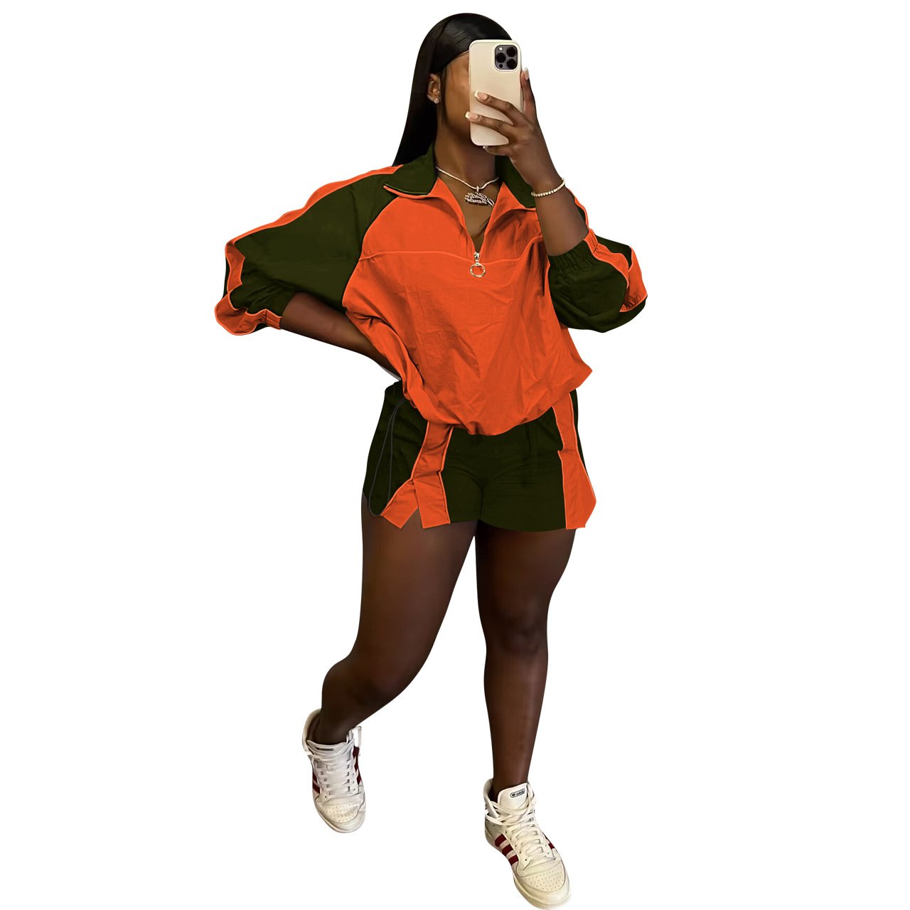Pullover Women Two Piece Jogger and Shorts Set Summer New Arrivals Sportswear Women Yoga Shorts Tracksuit Set Gym Fitness Sets