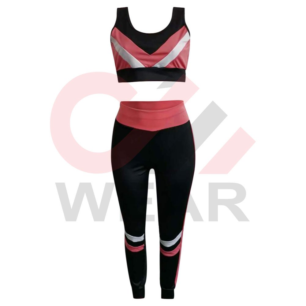 2024 New 3 Pieces Womens Tracksuit Sets Hoodie Ladies Long Sleeve Gym Set Outfits Sport Suits Striped Hoodie