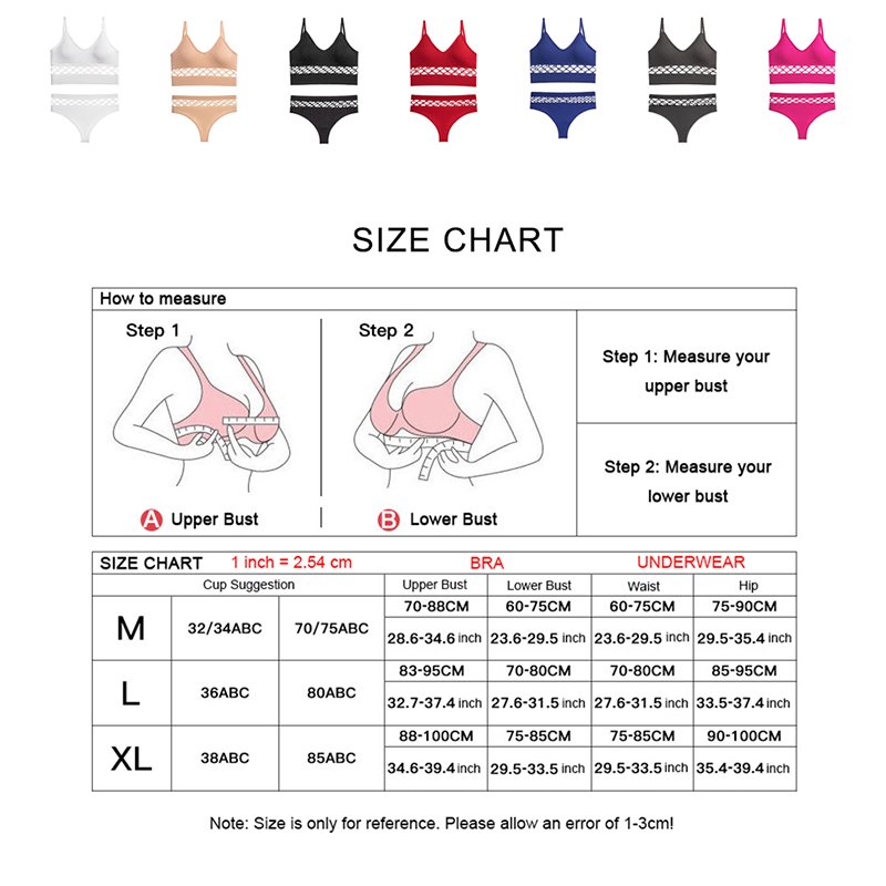 Wholesale Wireless LOGO Custom Comfort Sexy Ladies Women's Lingerie Bra and Panties Thongs Underwear Set for Women