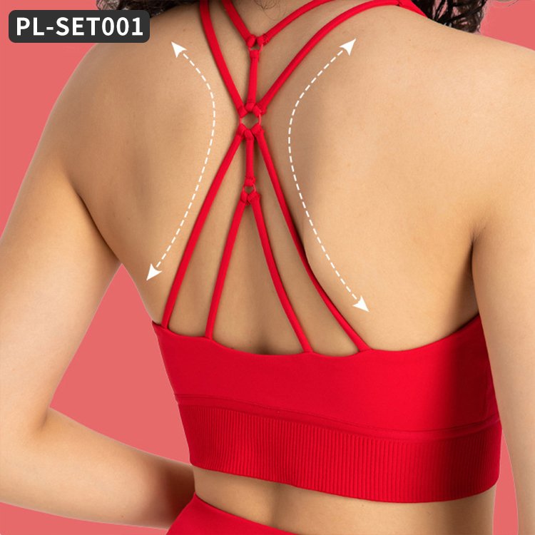 Wholesale Sports Girls Gym Fitness Wear Yoga Outfit Women 5 Pieces Sports Plus Size Yoga Set Woman Women's Sets Yoga Sets
