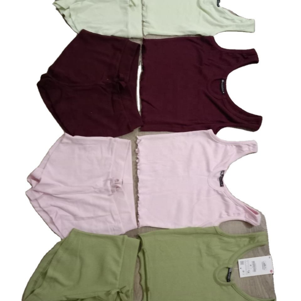 Ladies top-bottom rib set(Ready stock)