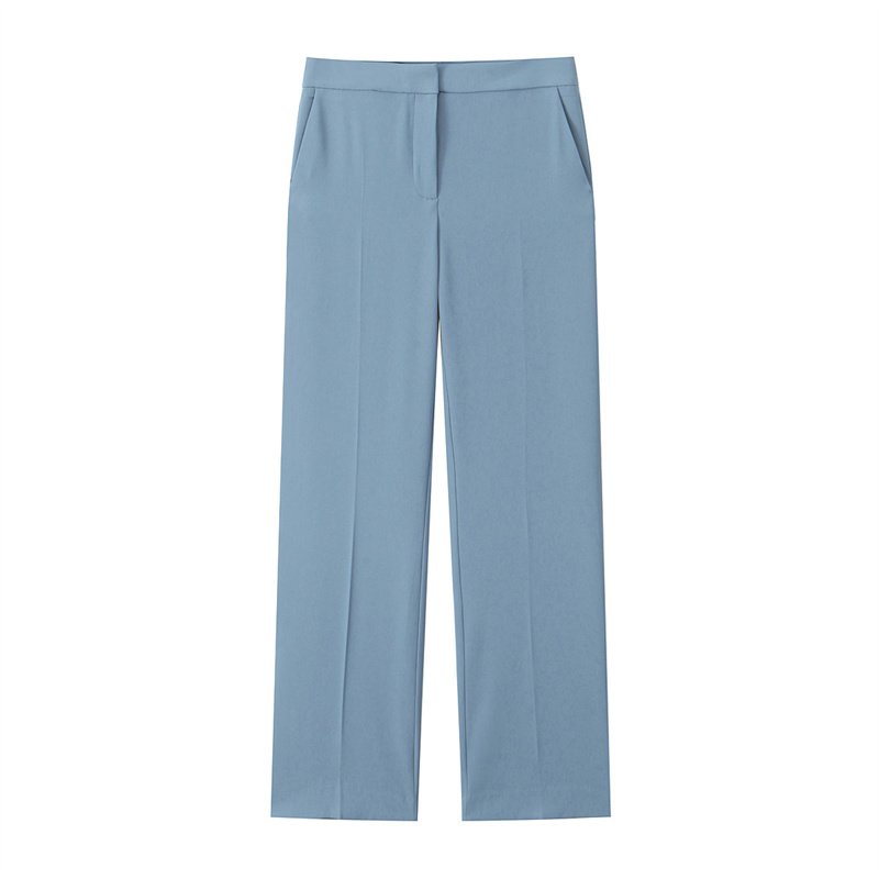 TAOP&ZA women's clothing 2024 early autumn new versatile high waist comfortable wide leg casual trousers 8899324 8936324