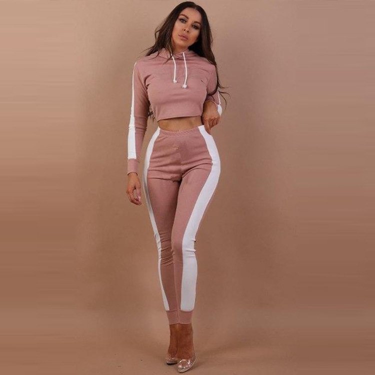 Custom Logo Women's Sets Tracksuits Pants Outfits Baseball Uniform hoodie 2 Two Piece Set Women Clothing Fall