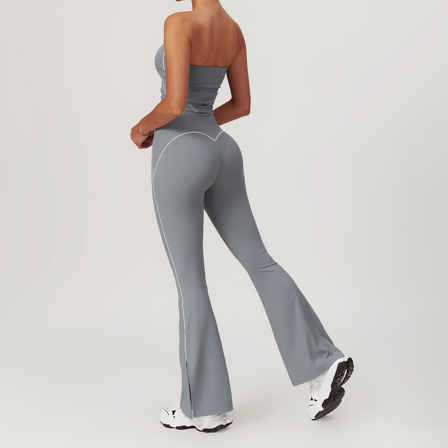 AL Yoga new women's High waist Yoga seamless filling training set