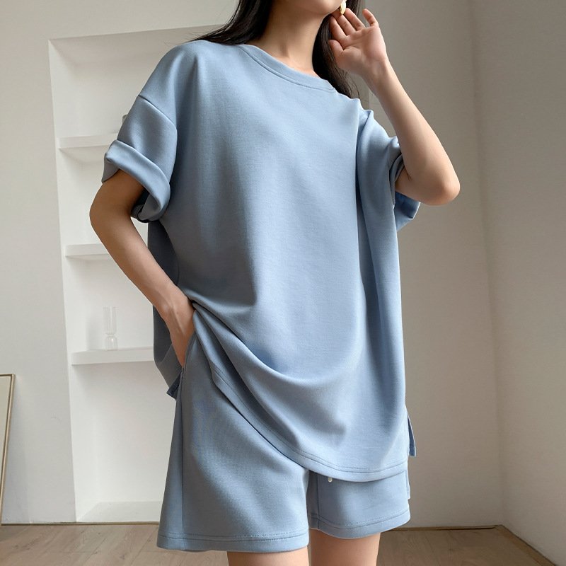 2024 Summer New Women's Shorts Set Fashion Casual Sports Set
