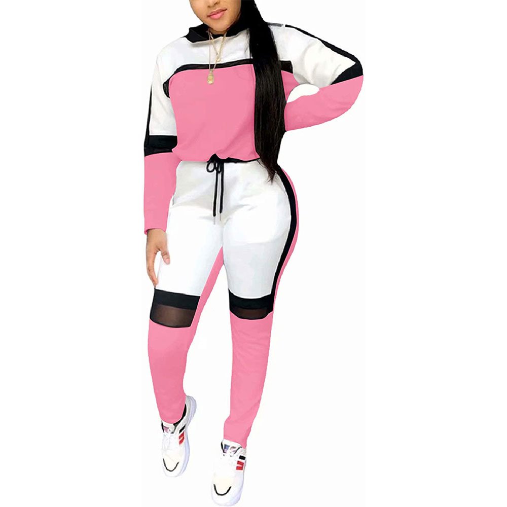 2022 OEM Services hoodie sets Joggers gym suit sweatsuit sets sport two piece women tracksuit set