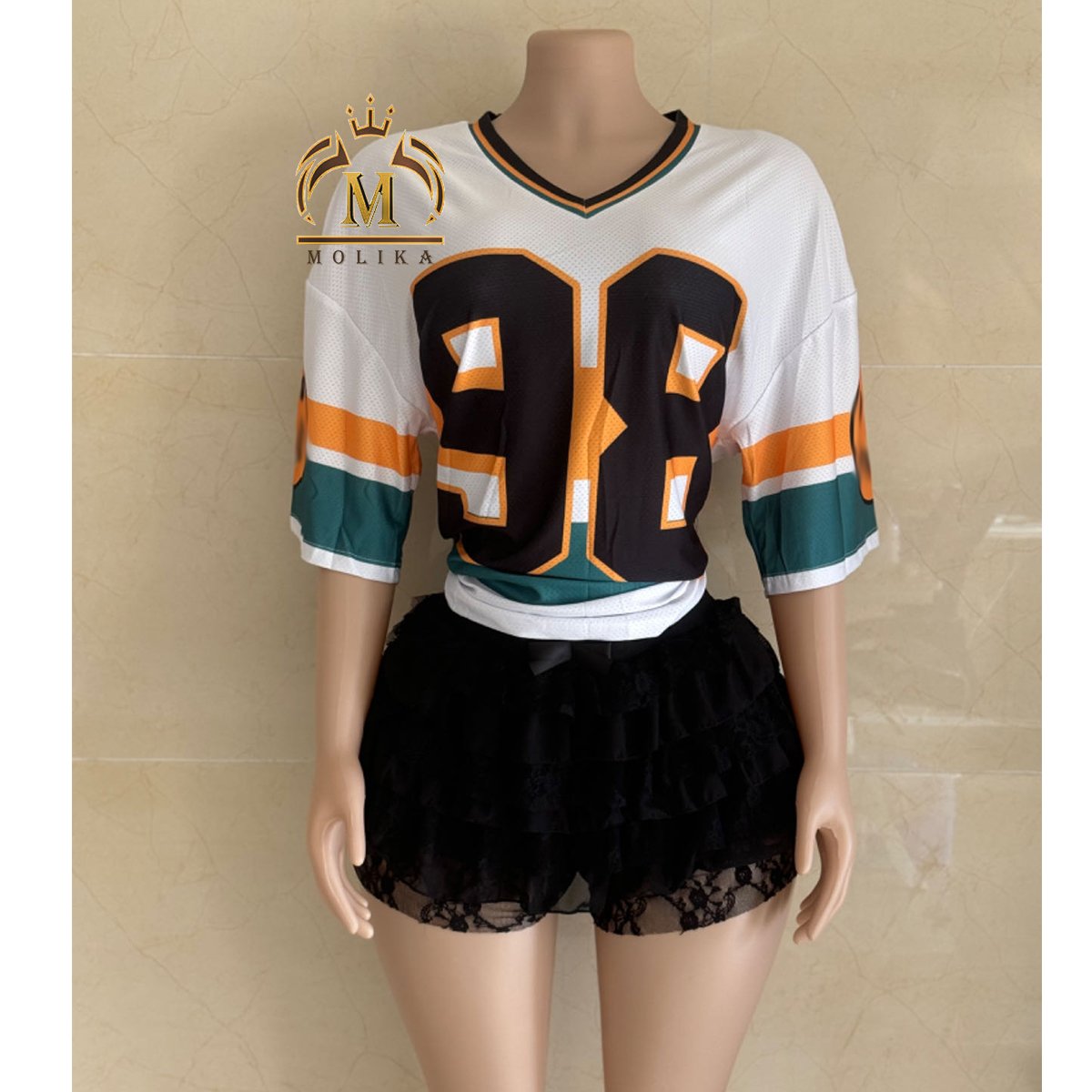 Trendy Summer Women Shorts Sets Print Mesh Shirt Top And Lace Shorts Skirt 2 Piece Sets Girls Y2K Two Piece Shorts Sets Women