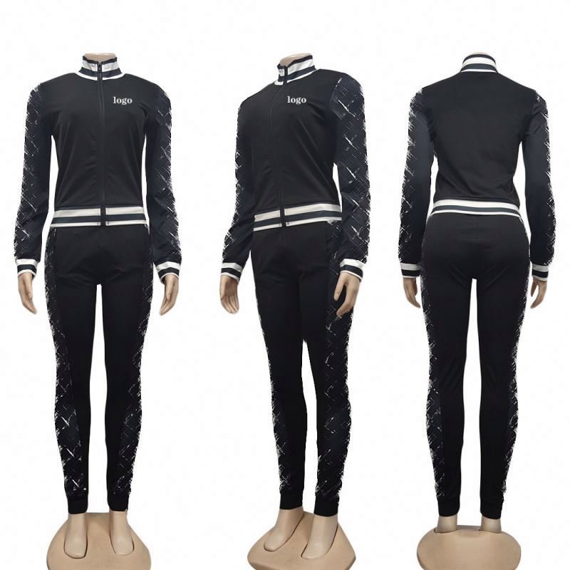 Brand Women's Clothing Fall Sets For Sexy Outfits Casual Two Piece Pants Set Women