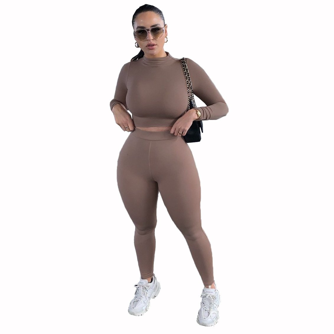 Women's Two-piece Suit Running Sportswear Home Clothes Yoga Clothes Tight