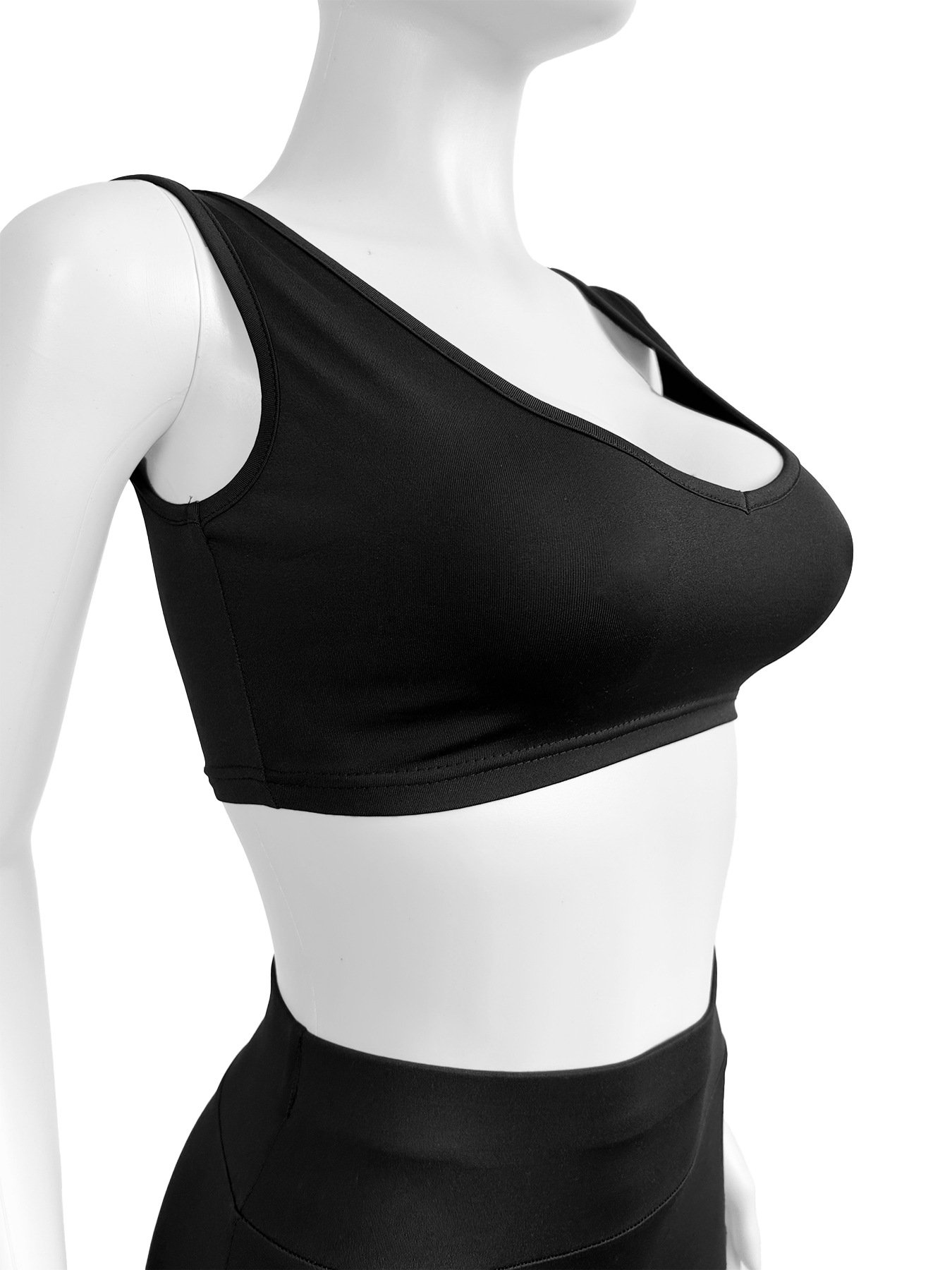HR24046 Women Sets Clothing 3 Pieces Set Sports Bra Training Suit Running Gym Fitness Sets For Female
