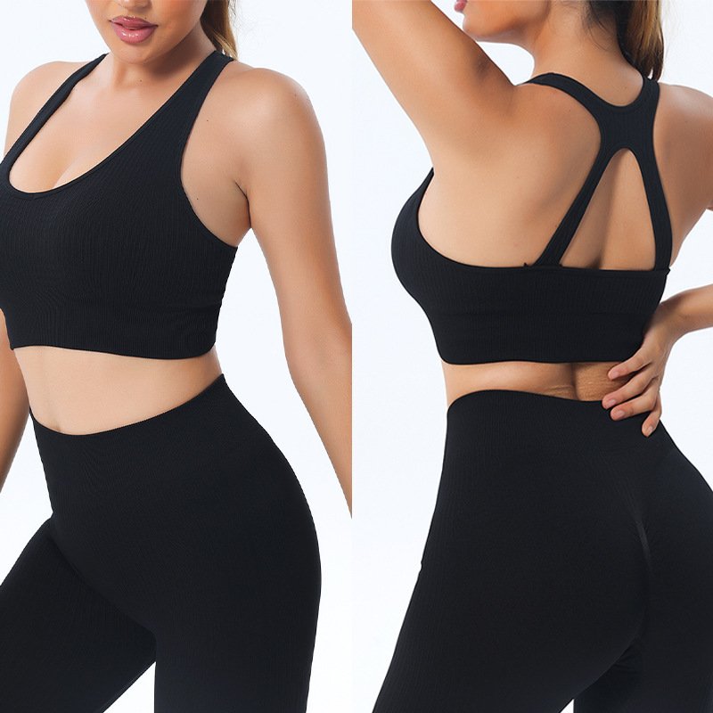 Custom Logo Women Sport workout clothing Ladies Gym Fitness Yoga Set High Waisted Pants 6 Piece Set Seamless Activewear Set
