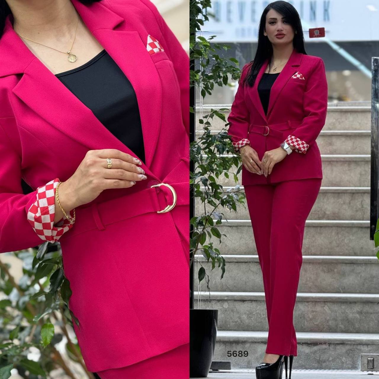 New Product Pants Women's Set Office Uniform Design Women's Formal Pants Two Pieces Set
