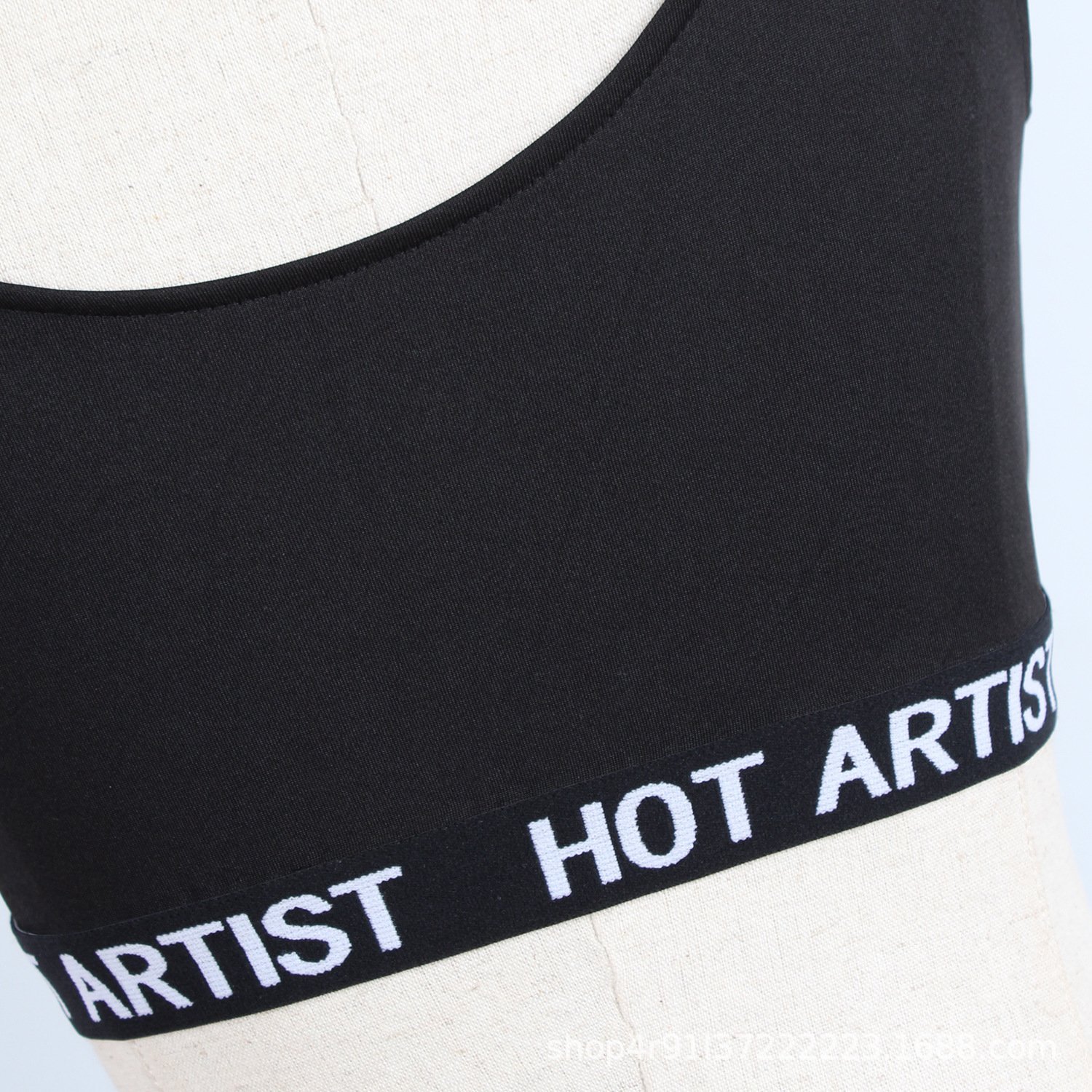 Female 2 piece set letter printing sports fitness thong underwear women's sexy panties and push up bra sets