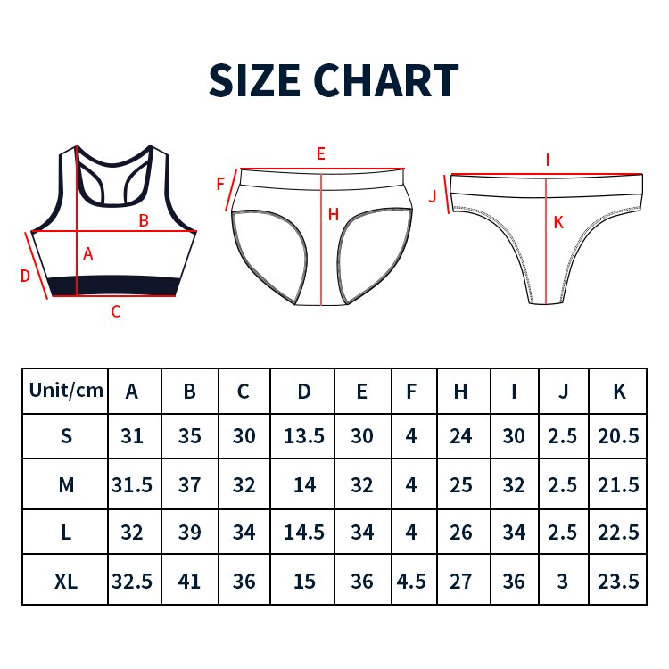 Women's Unlined Bra And Panties Logo Elastic Band Without Steel Ring Sports Bra Brief Sets