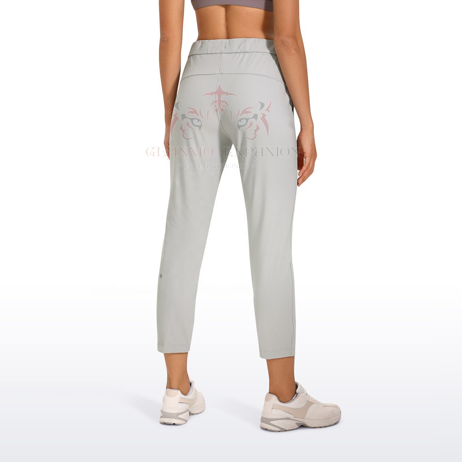 Customized 2022 High quality Women pants joggers trousers 100% cotton made breathable women's trouser