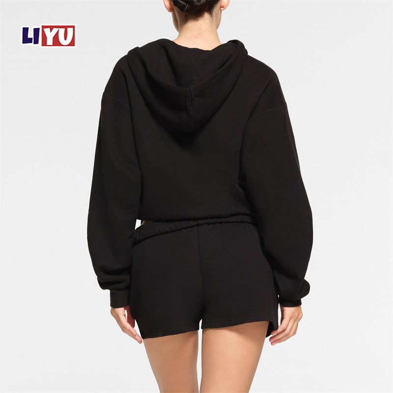 Whole Sale Bundles Jogger Sets Clearance Sweatsuit Women'S Sets Sports Women Sweatpants And Hoodie Set