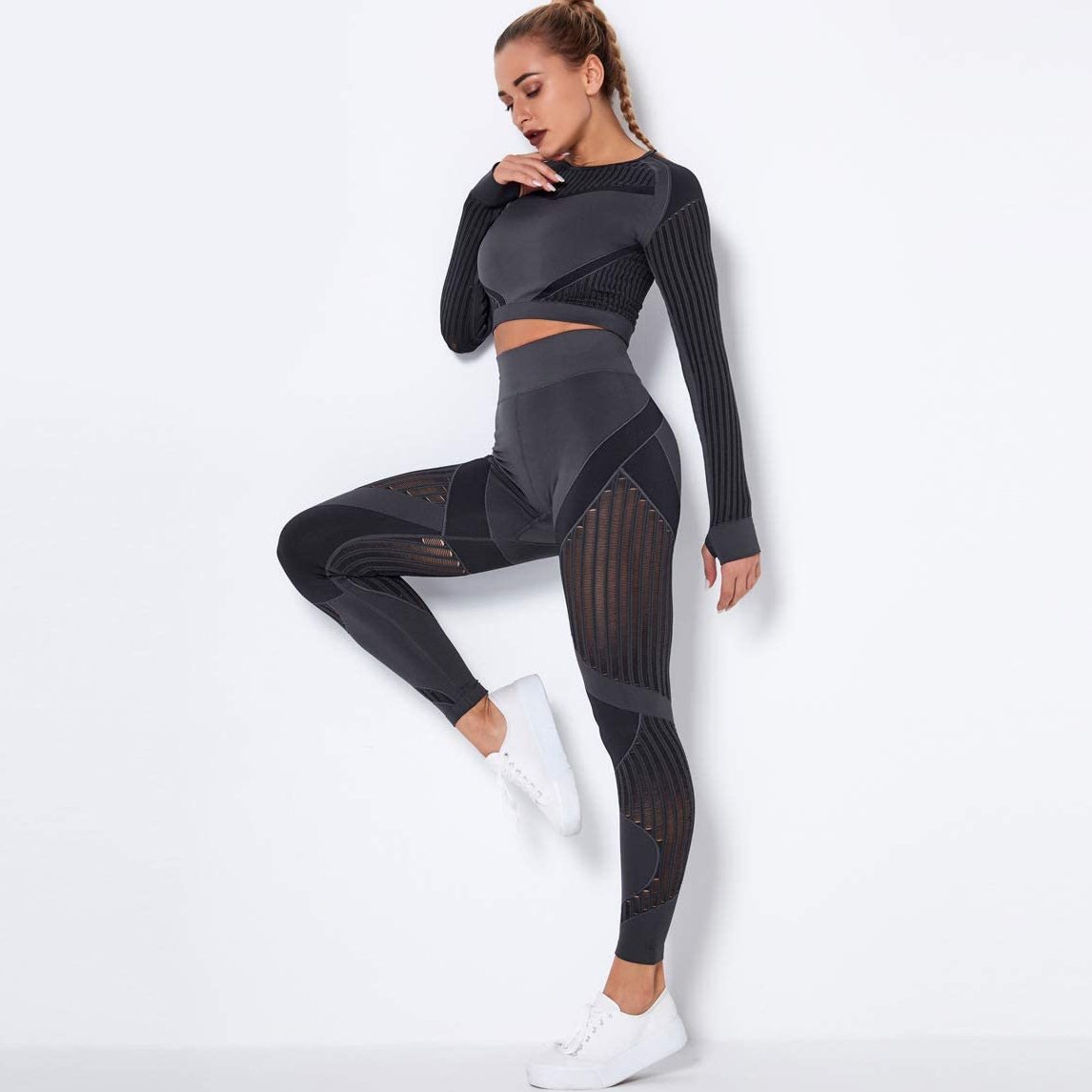 Skinny Women's sets breathable