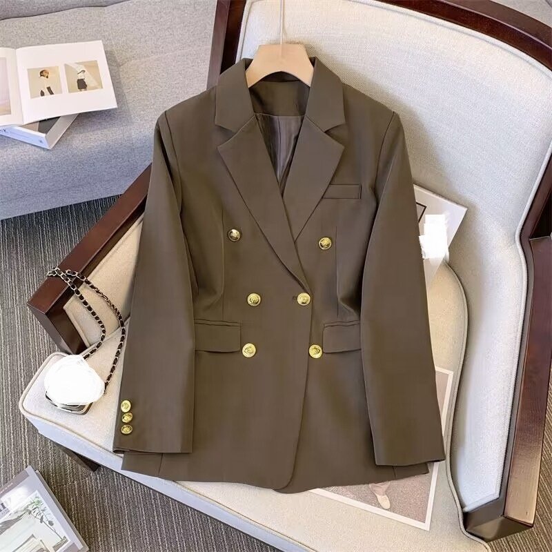 New Suit Jacket Women Straight Casual Loose Fashion Suit Blazer