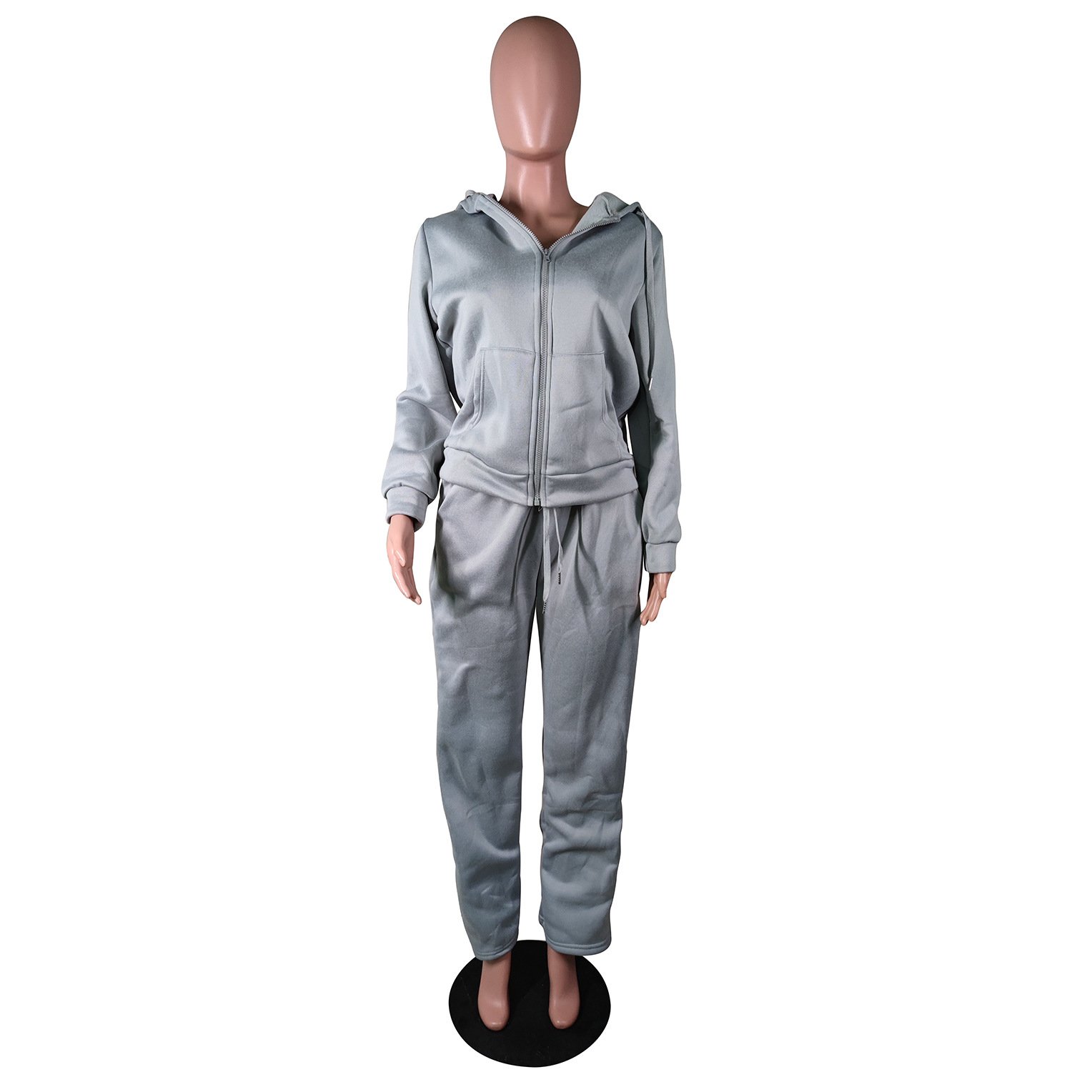 Hot Sell Custom Logo Printing Plus Size Jogger Two Piece Tracksuits Outfits 2 Piece Women'S Sportswear Set Leisure Women Set