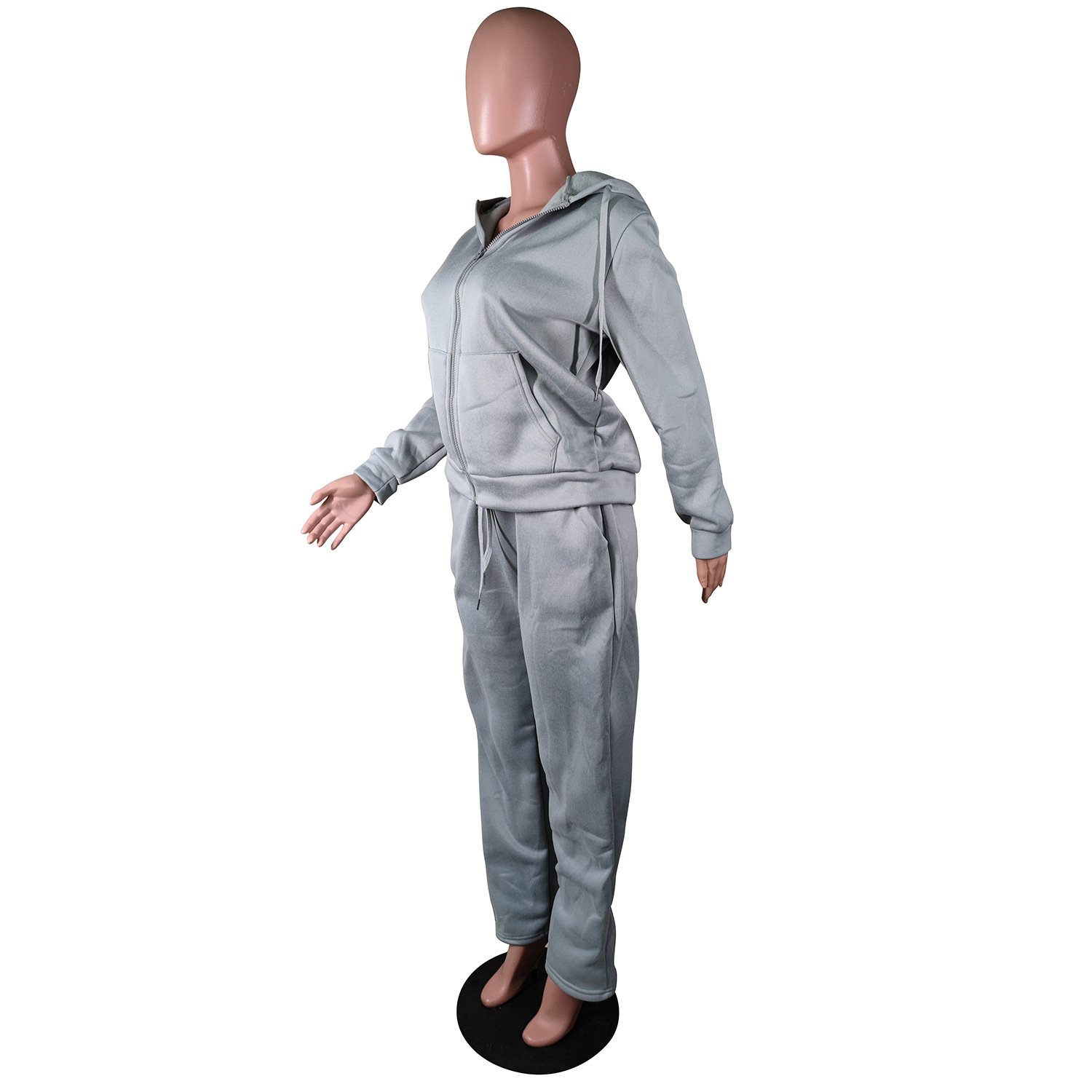 Hot Sell Custom Logo Printing Plus Size Jogger Two Piece Tracksuits Outfits 2 Piece Women'S Sportswear Set Leisure Women Set