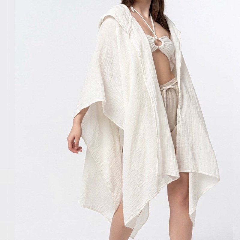 Women's Casual Linen Long Sleeve Asymmetric Cardigan & Pant 2pcs Set 2024 Spring New Female Fashion Trousers Outfits Home