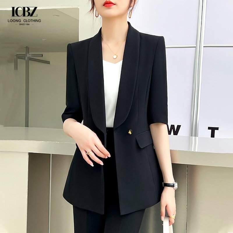 High Cut V-Neck White Business Formal Pants Suits Office Luxury Women Casual Formal Suit For Women