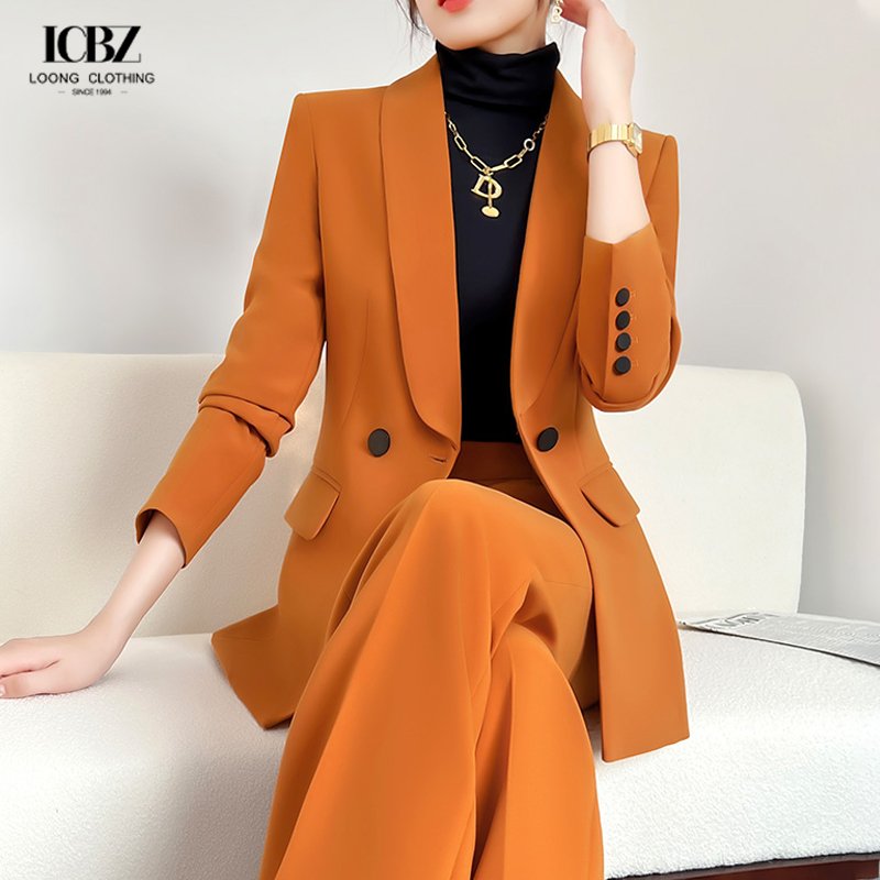 High Cut V-Neck White Business Formal Pants Suits Office Luxury Women Casual Formal Suit For Women