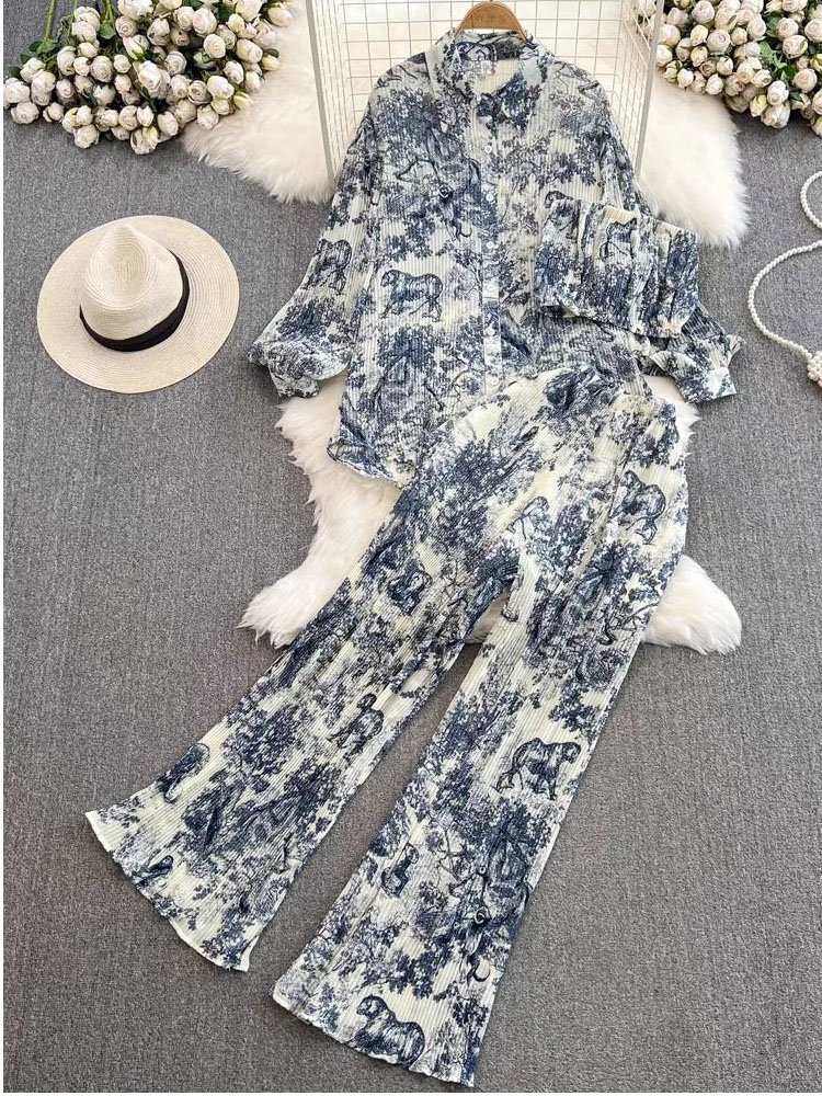 2024 New Women's Clothing Set Summer Vacation Set