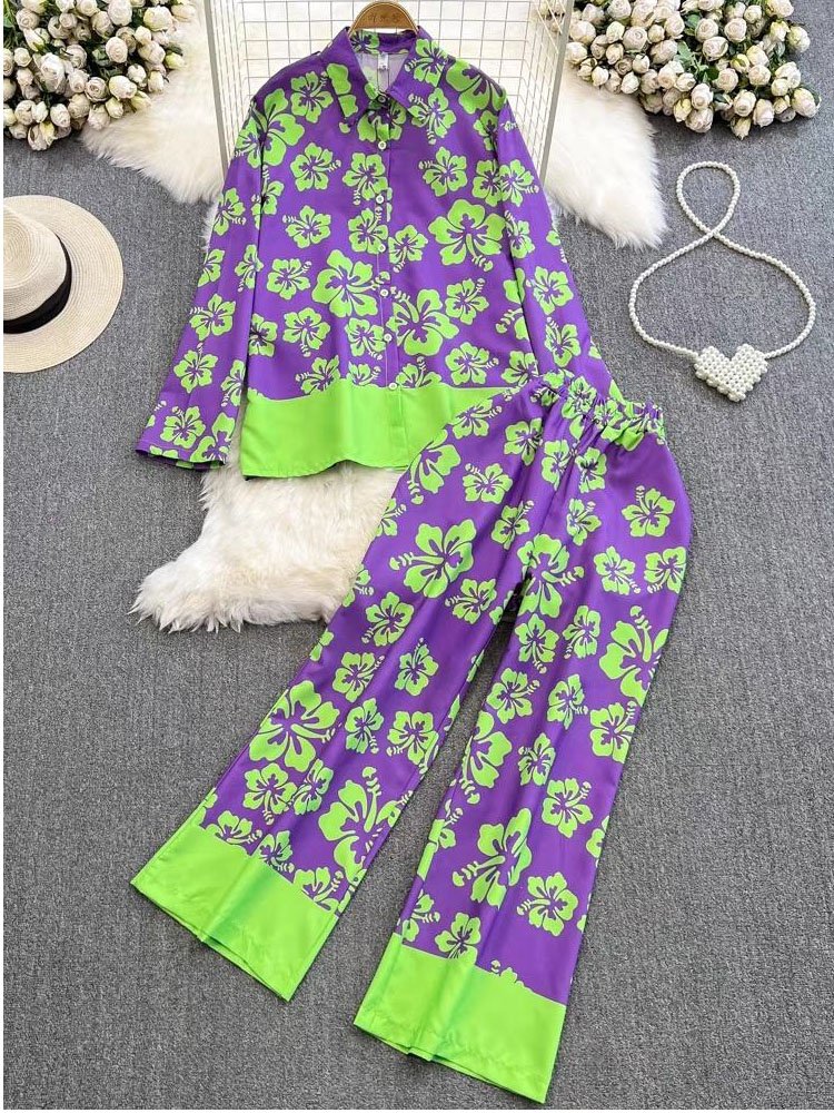 2024 New Women's Clothing Set Summer Vacation Set