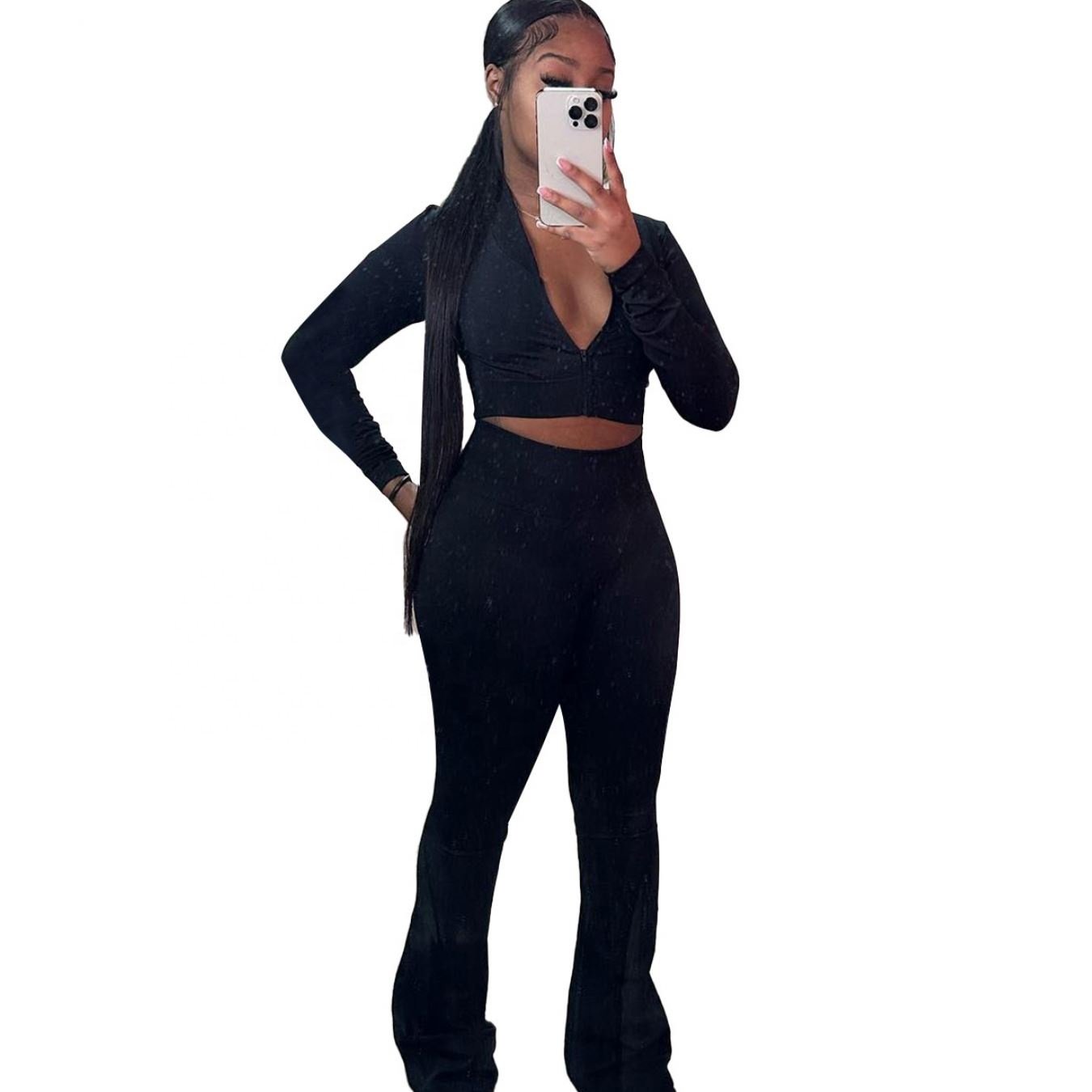 Good Quality Women Sets Clothing 3 Pieces Sports Set
