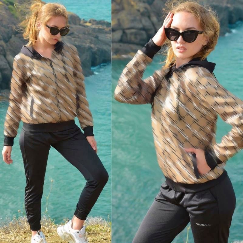 2024 New arrival women brand clothing casual hooded sweatshirt sports pants Women's Sets fall Top designer brand women clothes