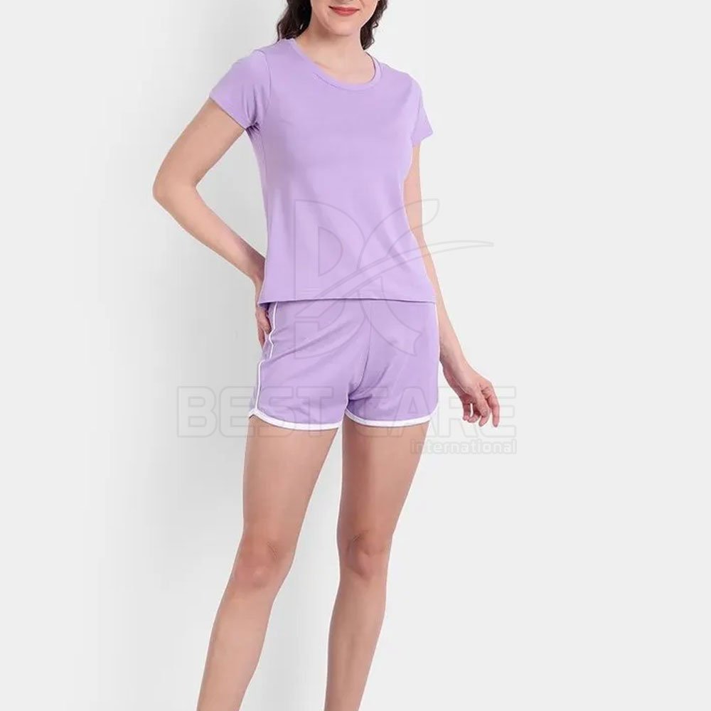 Wholesale Women Two Piece Tracksuits Shorts Set Top Selling Women Two Piece Tracksuits Shorts Set
