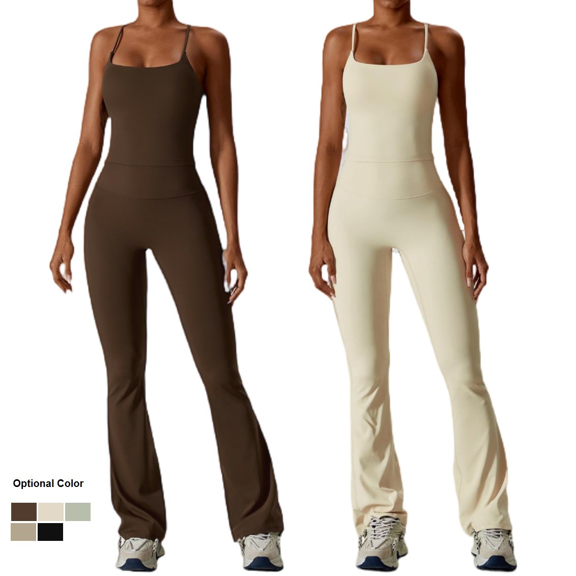Solid Women's Active Wear Gym Fitness Set Sexy Yoga Top and Quick Dry Leggings Breathable and Lightweight for Adults Yoga Sets