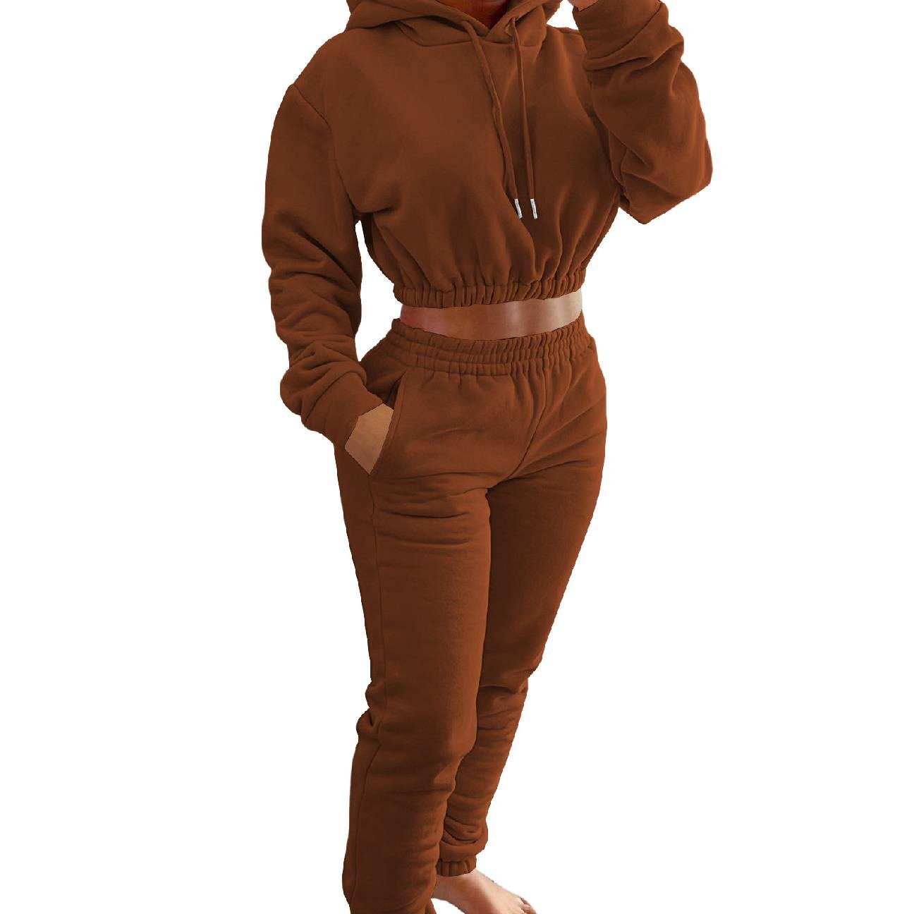 2023 Fall women clothing hoodie set sweatshirt and pant set causal plus size winter sets for women