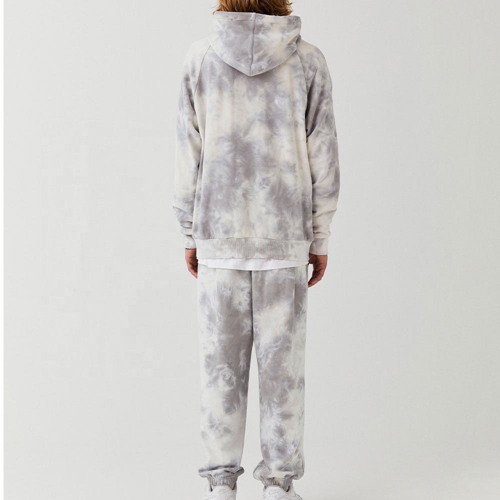 2023 New Arrivals Crop Top And Pants Set Fall Women Slim Fit Suit Fashion Tie Dye 2 Piece Set