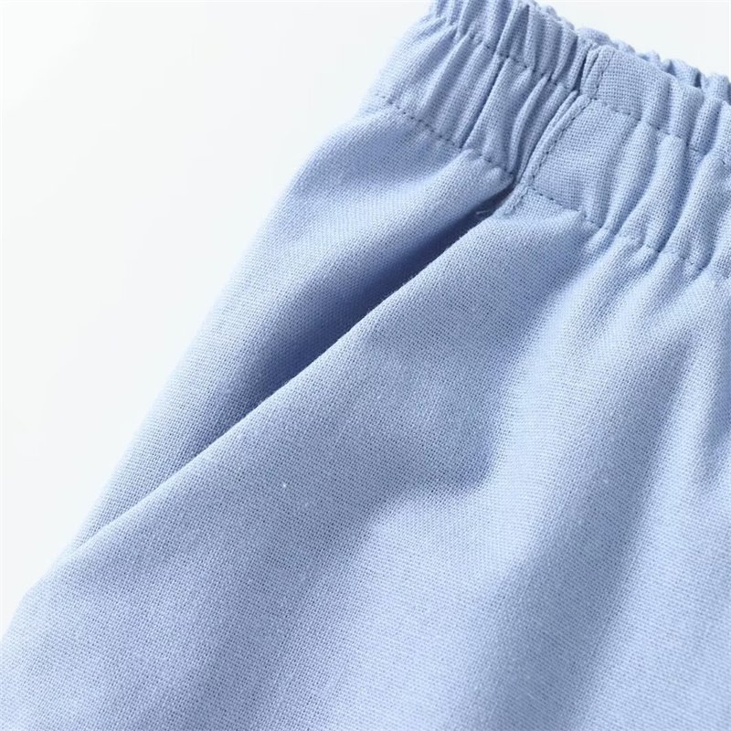 TAOP&ZA women's clothing 2024 early autumn new 10-color pajama style pants straight trousers 5427743 5427431