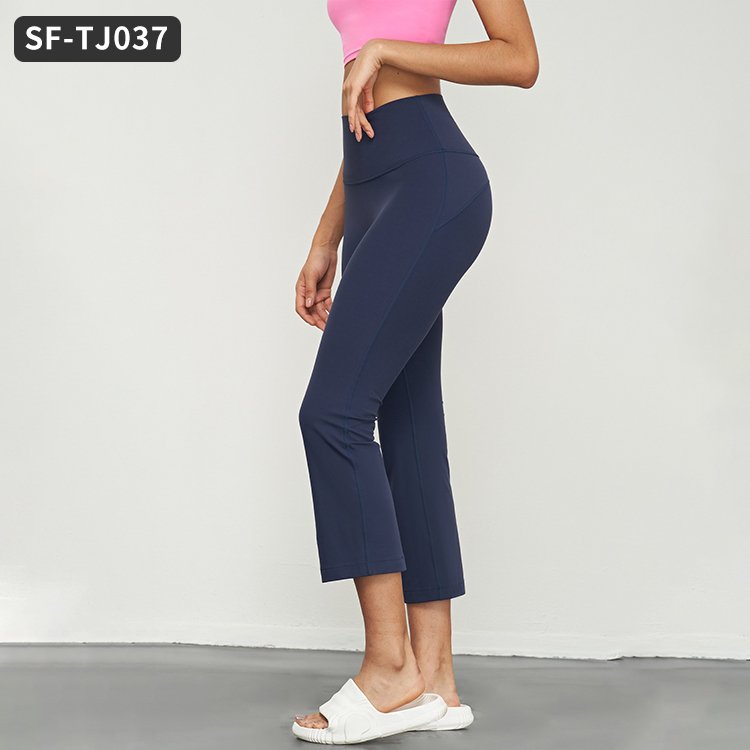 Wholesale Pants Yoga Flare Leggings Ladies High Waist Sports Gym Fitness Wear Women's Sports Set Gym Fitness Sets Yoga Sets