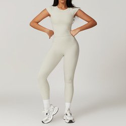 Beige--crop+skirts
