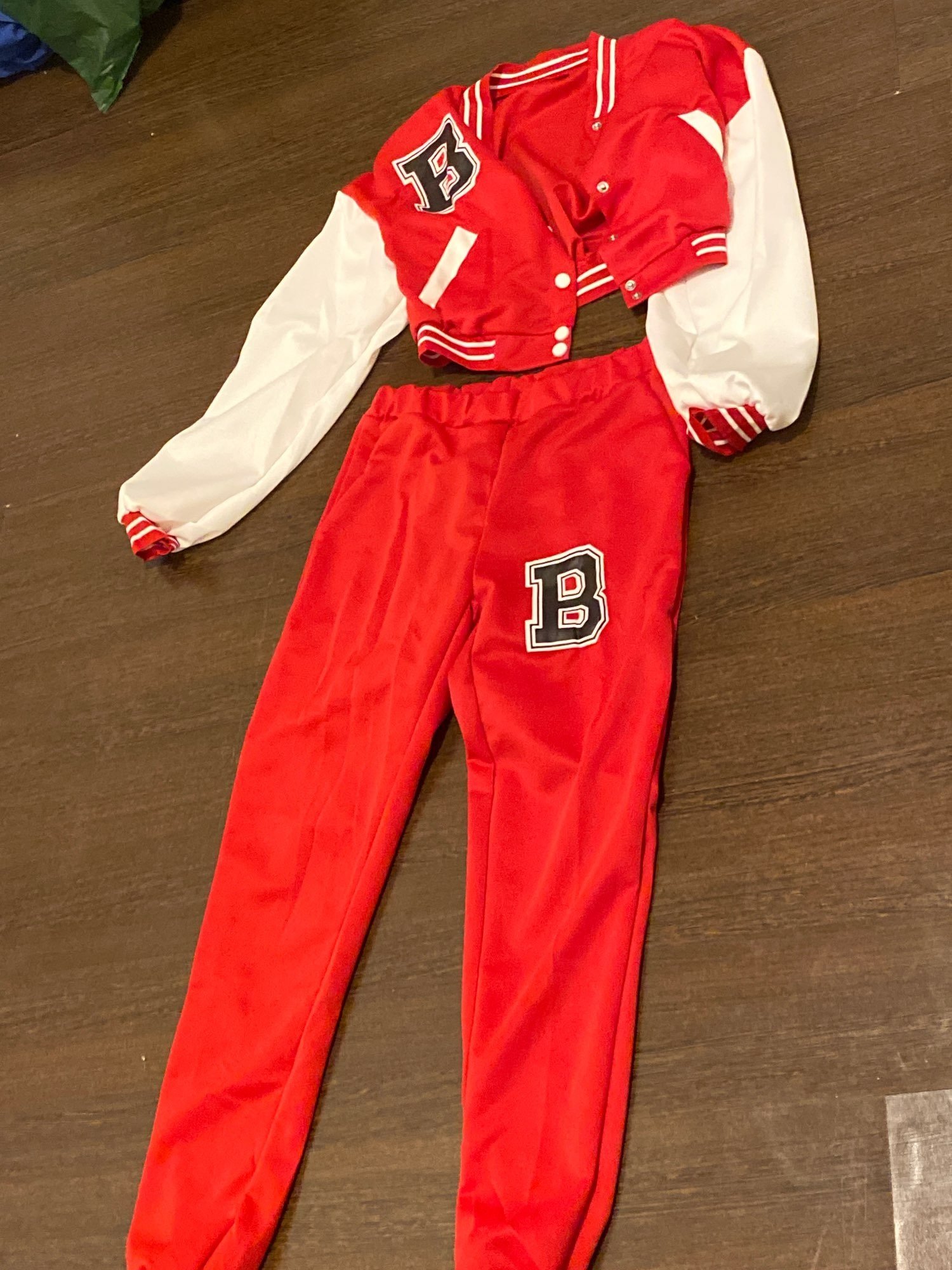 Autumn Winter Baseball Sport Women's Set Jacket and Pants Suit Active Sweatsuit Tracksuit Two Piece Set Fitness Outfits