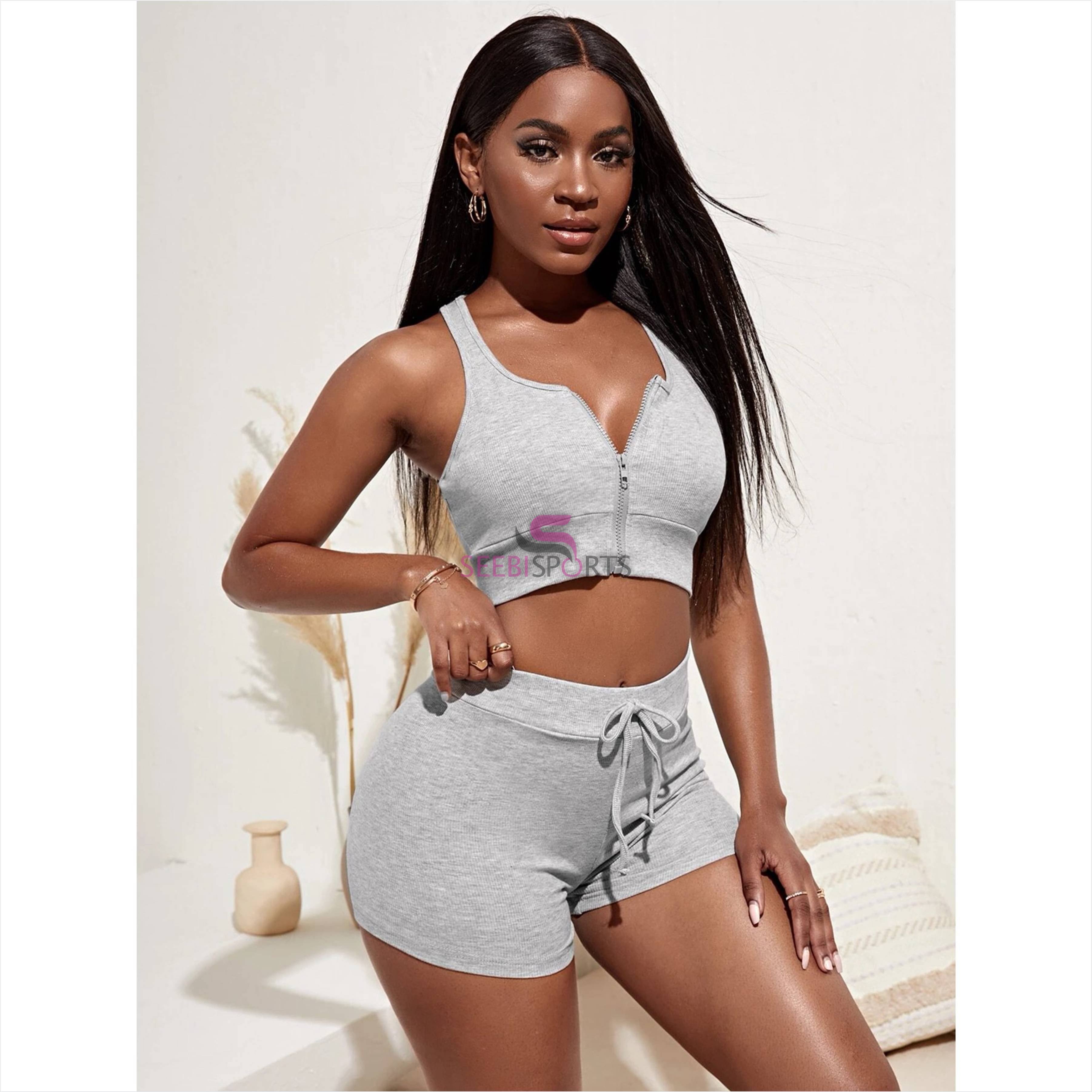 2022 outfits matching summer 2 piece set plus size women's sets women clothing two piece short set